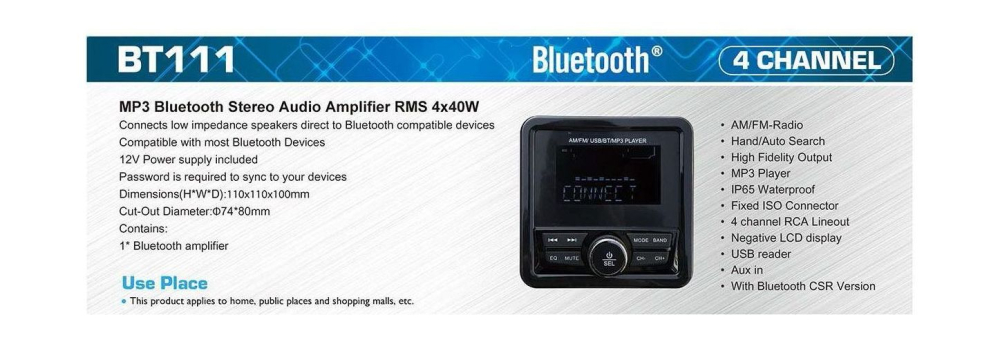 Купить магнитола катер лодку bt111 по цене  Низкие цены. Большой выбор. Доставка по всей России. Интернет-магазин в Москве. Только положительные отзывы!