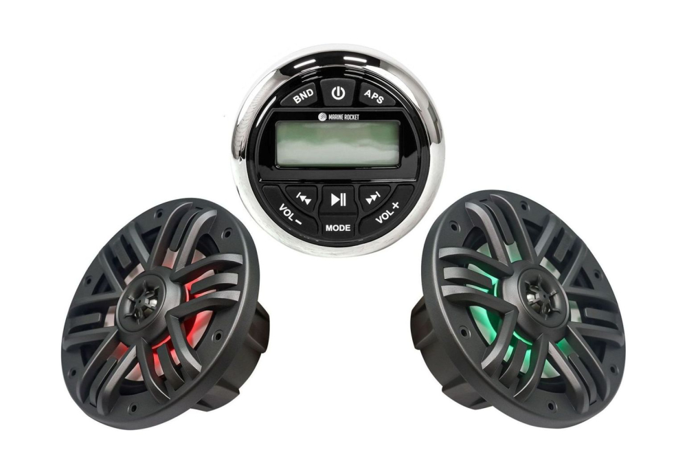 Купить морская аудиосистема mrh-833s, m165mr, marine rocket по цене  Низкие цены. Большой выбор. Доставка по всей России. Интернет-магазин в Москве. Только положительные отзывы!