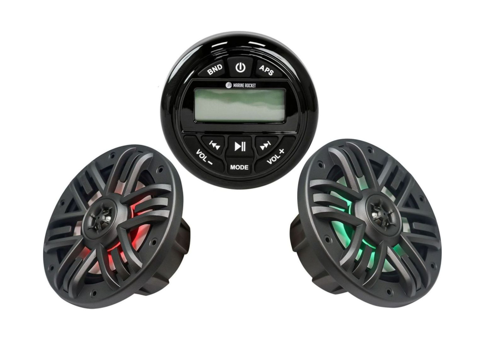 Купить морская аудиосистема mrh-833b, m165mr, marine rocket по цене  Низкие цены. Большой выбор. Доставка по всей России. Интернет-магазин в Москве. Только положительные отзывы!