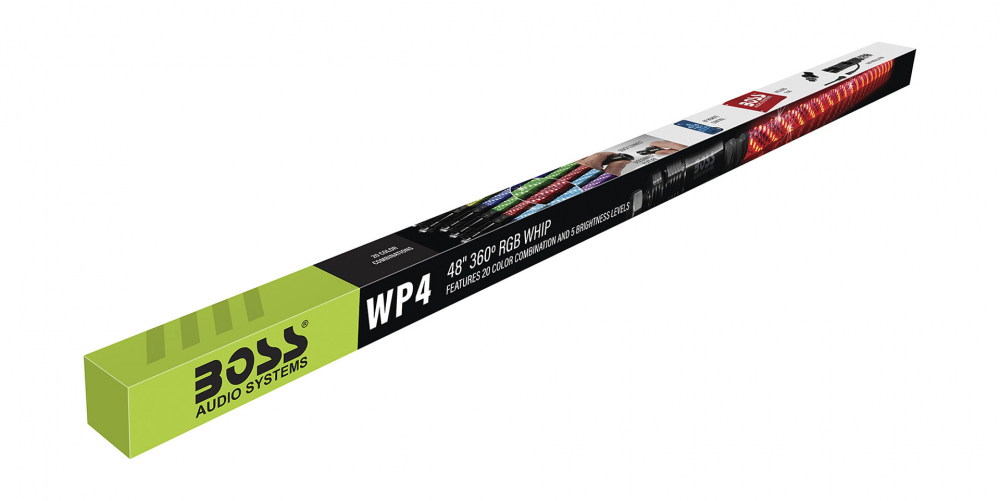 Купить антенна-флагшток rgb 48" boss audio по цене . Низкие цены. Большой выбор. Доставка по всей России.  Интернет-магазин в Москве. Только положительные отзывы!