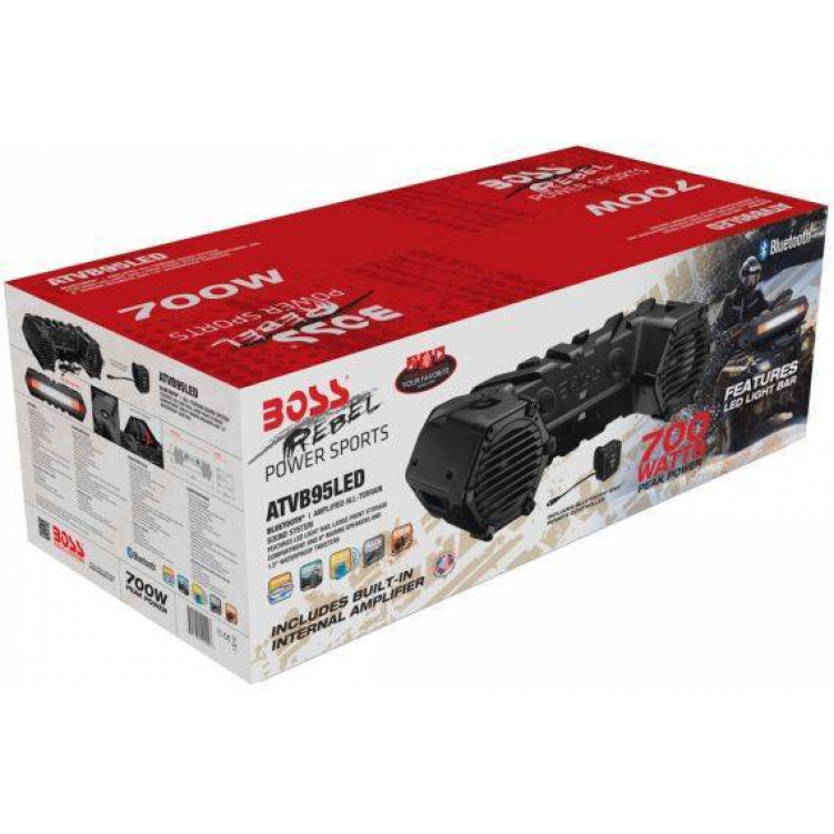 Купить аудиосистема boss audio atvb95led 700 вт 8" по цене 73 100 р.. Низкие цены. Большой выбор. Доставка по всей России.  Интернет-магазин в Москве. Только положительные отзывы!