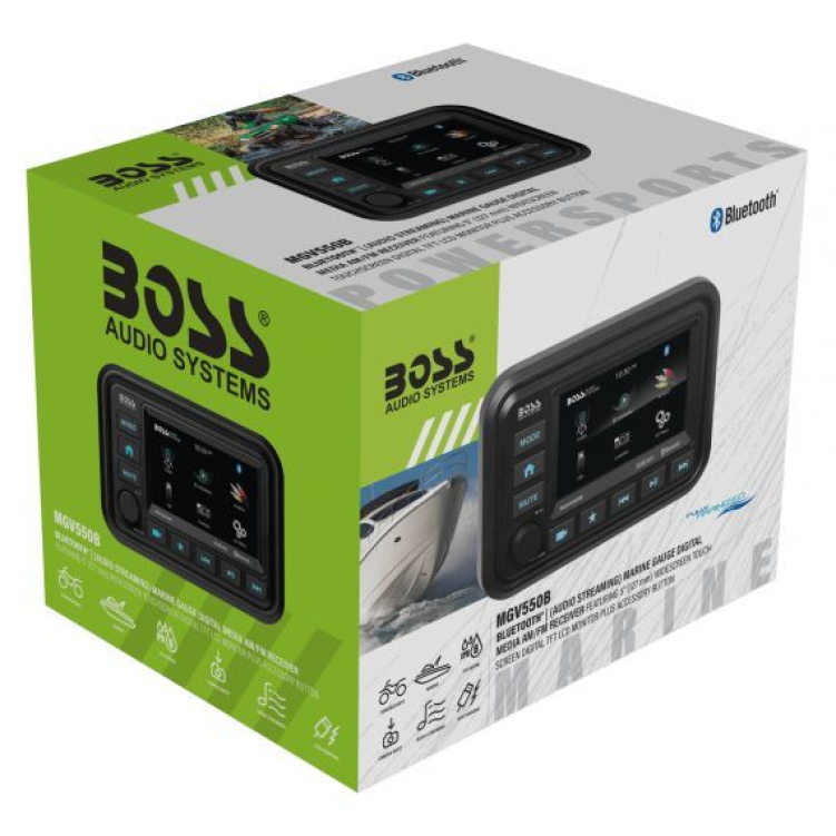 Купить магнитола катер лодку аудиосистема boss audio mgv550b по цене 46 100 р. Низкие цены. Большой выбор. Доставка по всей России. Интернет-магазин в Москве. Только положительные отзывы!