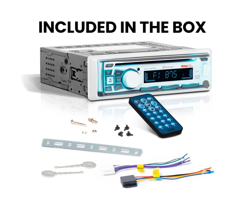 Купить морская магнитола boss mr762brgb по цене 19 660 р. Низкие цены. Большой выбор. Доставка по всей России. Интернет-магазин в Москве. Только положительные отзывы!