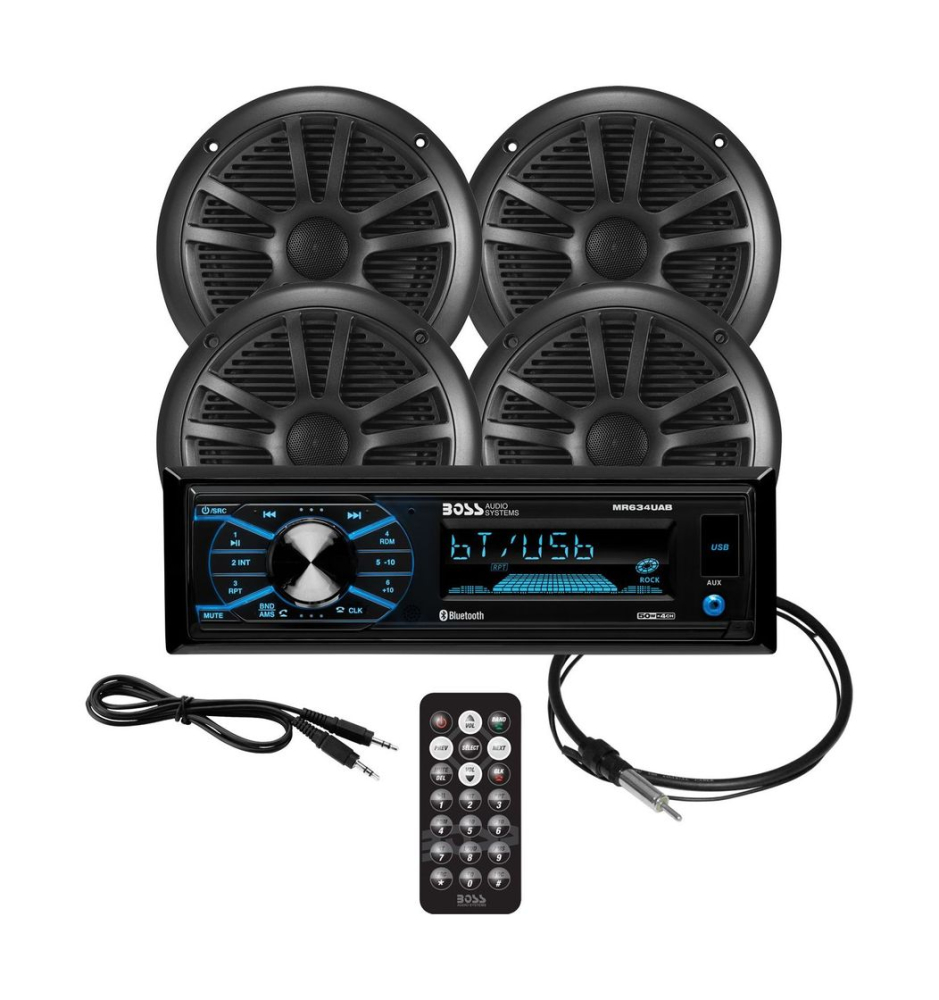 Купить морская аудиосистема boss mcbk634b.64 (комплект4) по цене 25 112 р. Низкие цены. Большой выбор. Доставка по всей России. Интернет-магазин в Москве. Только положительные отзывы!