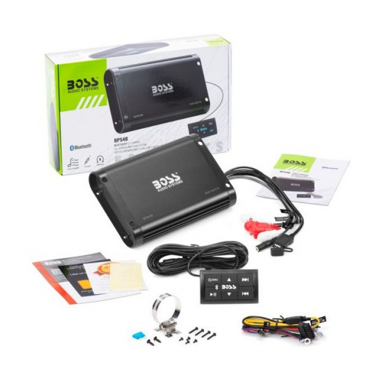 Купить аудиосистема (музыка) в катер и квадроцикл boss audio marine bps4b по цене  Низкие цены. Большой выбор. Доставка по всей России. Интернет-магазин в Москве. Только положительные отзывы!
