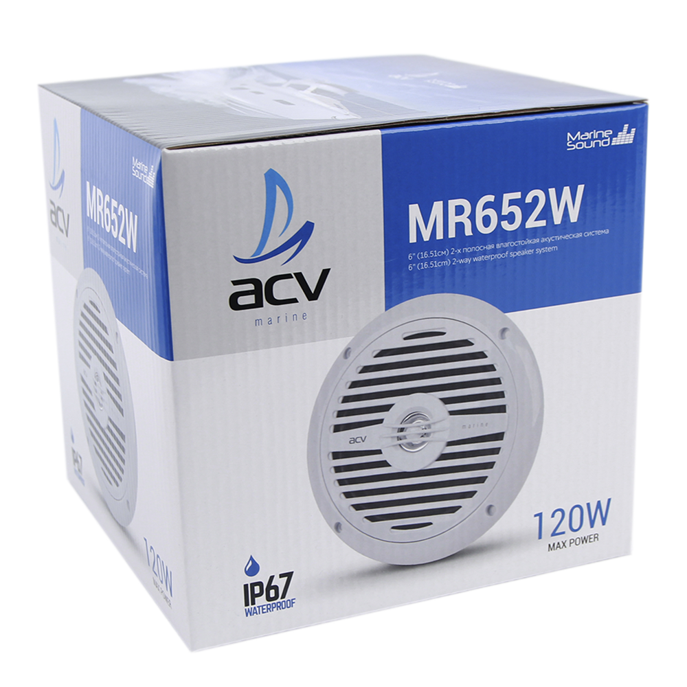 Купить влагостойкая акустика 6,5 120 вт acv mr652w по цене 2 900 р. Низкие цены. Большой выбор. Доставка по всей России. Интернет-магазин в Москве. Только положительные отзывы!