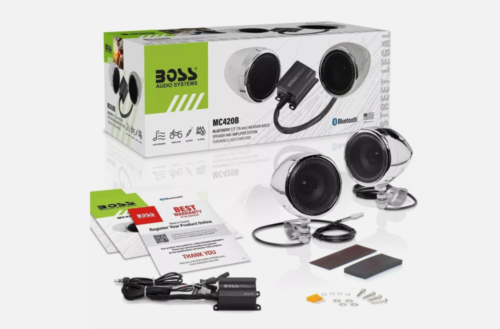 Купить аудиосистема boss audio mc420b с bluetooth 600 вт хром по цене 22 500 р.. Низкие цены. Большой выбор. Доставка по всей России.  Интернет-магазин в Москве. Только положительные отзывы!