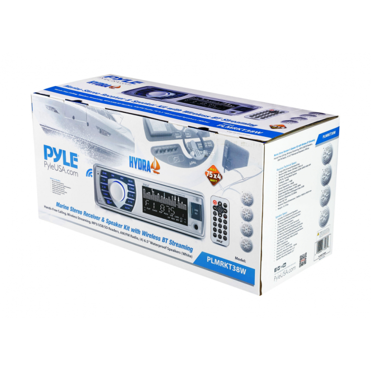 Купить аудиосистема магнитофон и 4 белые колонки для катера pyle plmrkt38w по цене 15 460 р. Низкие цены. Большой выбор. Доставка по всей России. Интернет-магазин в Москве. Только положительные отзывы!