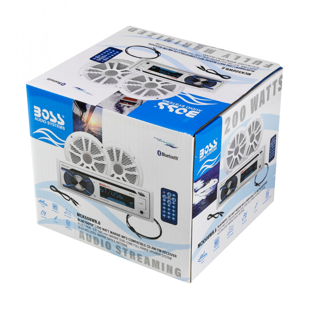 Купить аудиосистема boss audio mck508wb.6 магнитола катер по цене 19 302 р. Низкие цены. Большой выбор. Доставка по всей России. Интернет-магазин в Москве. Только положительные отзывы!