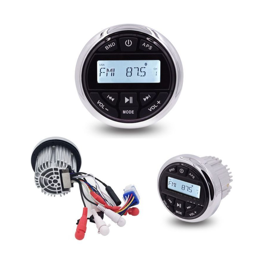 Купить морская магнитола mrh-833, серебристый ободок, marine rocket по цене  Низкие цены. Большой выбор. Доставка по всей России. Интернет-магазин в Москве. Только положительные отзывы!