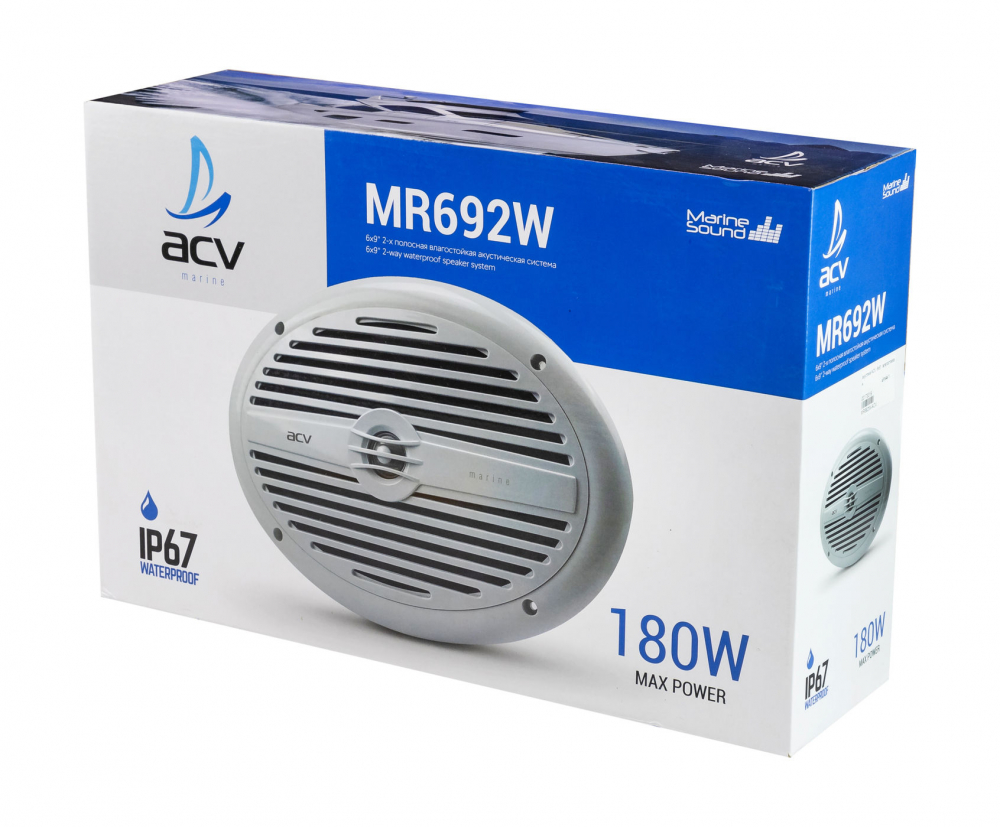 Купить акустика acv, 6x9", влагостойкая по цене  Низкие цены. Большой выбор. Доставка по всей России. Интернет-магазин в Москве. Только положительные отзывы!