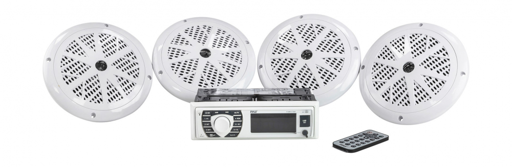 Купить аудиосистема магнитофон и 4 белые колонки для катера pyle plmrkt38w по цене 15 460 р. Низкие цены. Большой выбор. Доставка по всей России. Интернет-магазин в Москве. Только положительные отзывы!
