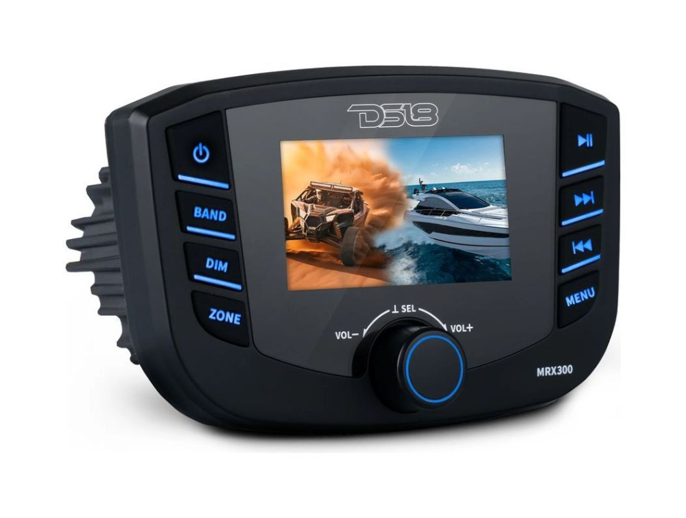 Купить морская магнитола mrx300, 3 зоны , ds18 по цене  Низкие цены. Большой выбор. Доставка по всей России. Интернет-магазин в Москве. Только положительные отзывы!