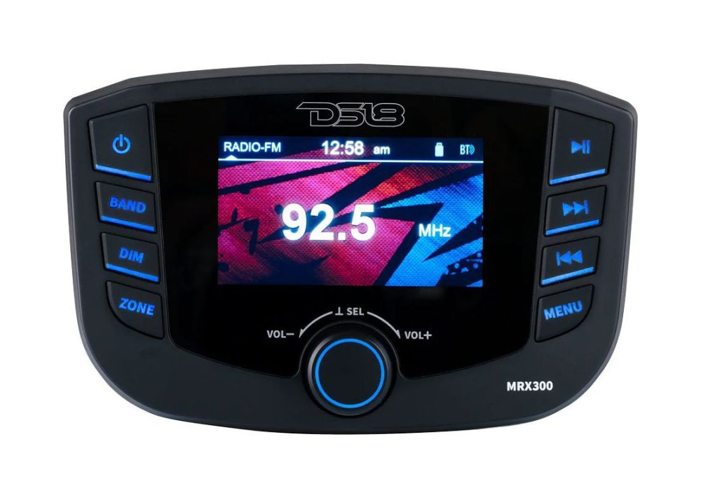 Купить морская магнитола mrx300, 3 зоны , ds18 по цене  Низкие цены. Большой выбор. Доставка по всей России. Интернет-магазин в Москве. Только положительные отзывы!