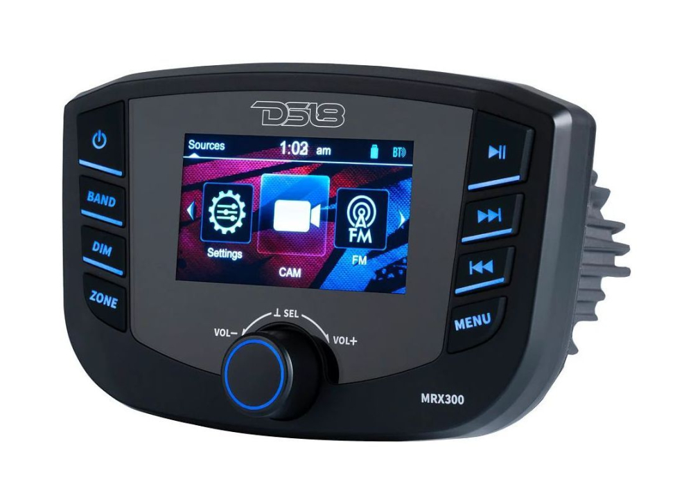 Купить морская магнитола mrx300, 3 зоны , ds18 по цене  Низкие цены. Большой выбор. Доставка по всей России. Интернет-магазин в Москве. Только положительные отзывы!