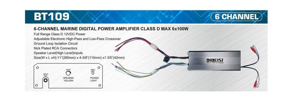 Купить 6-ти канальный морской усилитель по цене  Низкие цены. Большой выбор. Доставка по всей России. Интернет-магазин в Москве. Только положительные отзывы!