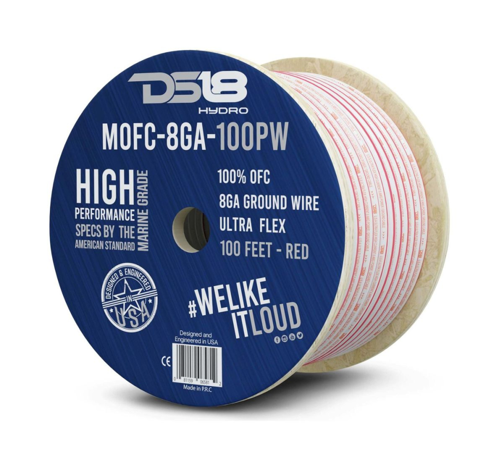 Купить силовой провод из 100% меди для морского применения 8-ga 30 м. красный mofc8ga100p, ds18 по цене 19 719 р. Низкие цены. Большой выбор. Доставка по всей России. Интернет-магазин в Москве. Только положительные отзывы!