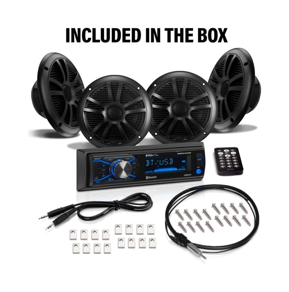 Купить морская аудиосистема boss mcbk634b.64 (комплект4) по цене 25 112 р. Низкие цены. Большой выбор. Доставка по всей России. Интернет-магазин в Москве. Только положительные отзывы!