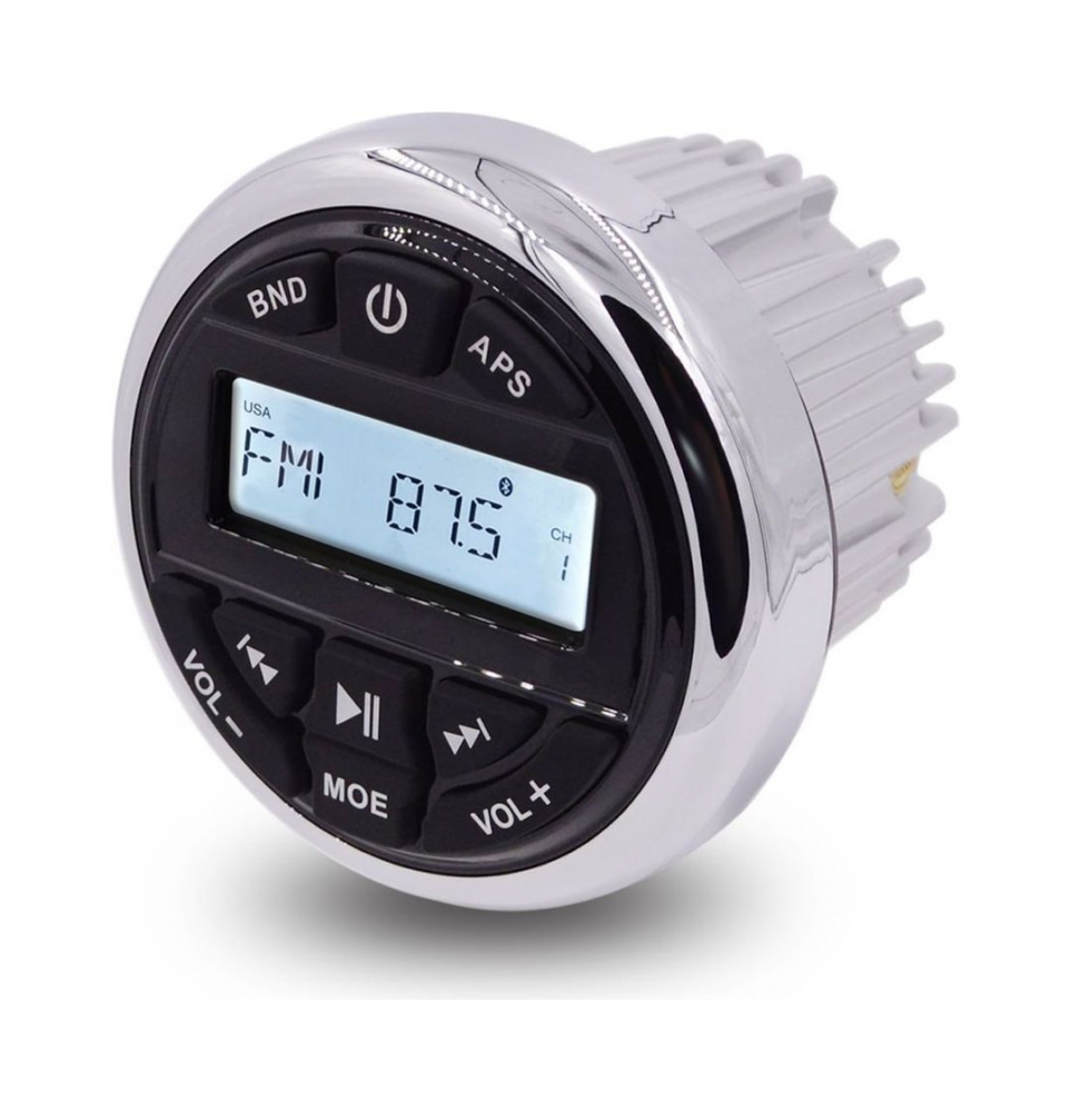 Купить морская магнитола mrh-833, серебристый ободок, marine rocket по цене  Низкие цены. Большой выбор. Доставка по всей России. Интернет-магазин в Москве. Только положительные отзывы!