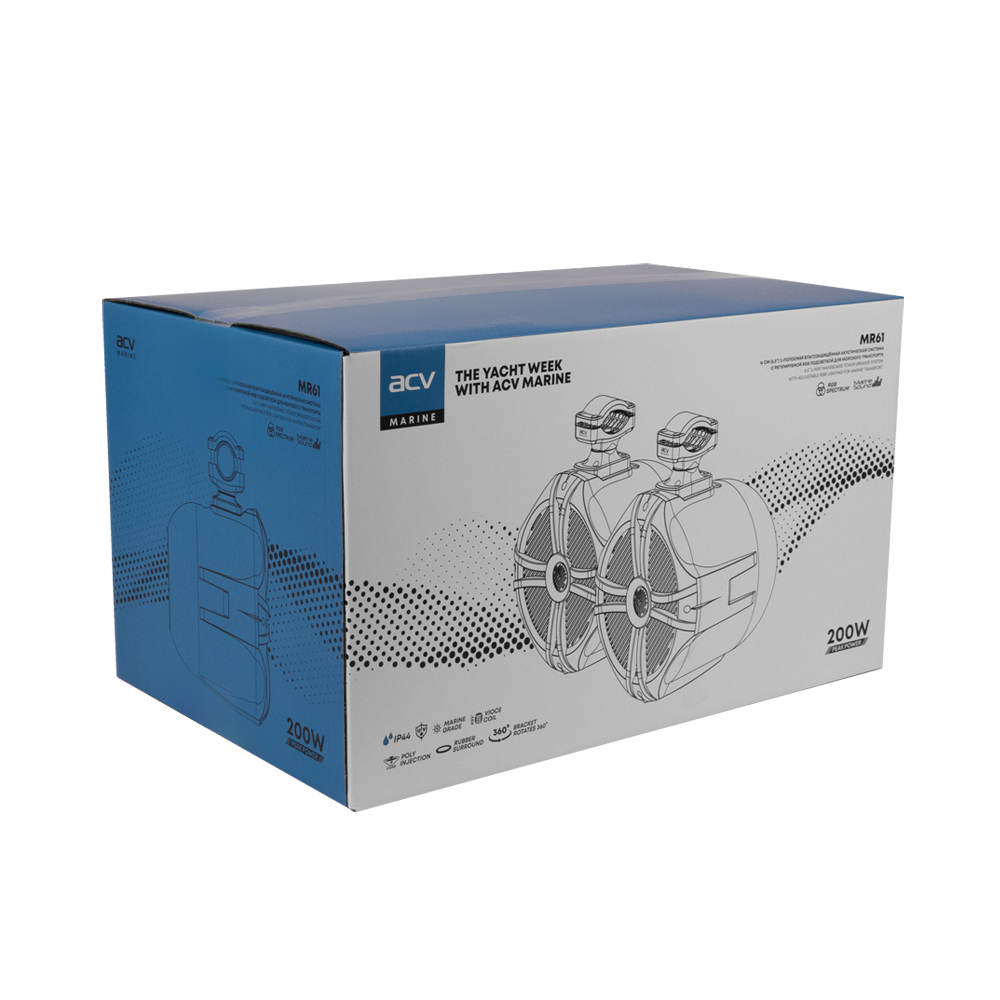 Купить акустика корпусная 6,5 200 вт с регулируемой rgb подсветкой acv mr61bl по цене 9 800 р. Низкие цены. Большой выбор. Доставка по всей России. Интернет-магазин в Москве. Только положительные отзывы!